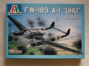 ITALERI 1/72 1239 FOCKE-WULF Fw 189 A-1 UHU EULE